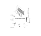 GE AEZ10AVL2 room air conditioner diagram