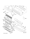 Grille, heater & base pan parts