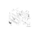 GE ZWE23PSHJSS freezer section diagram