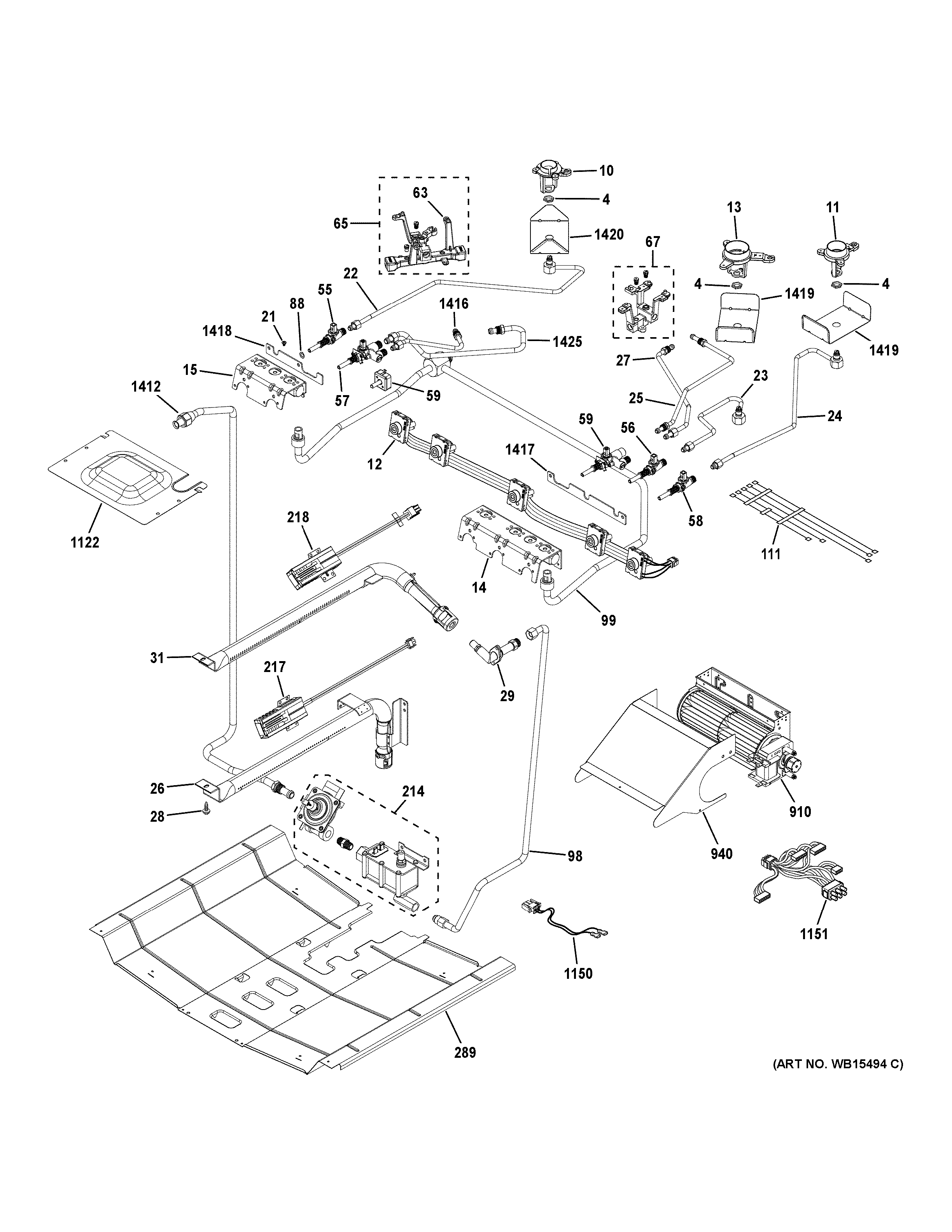 GAS & BURNER PARTS