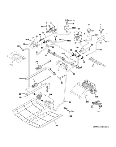 Gas & burner parts