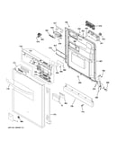Escutcheon & door assembly