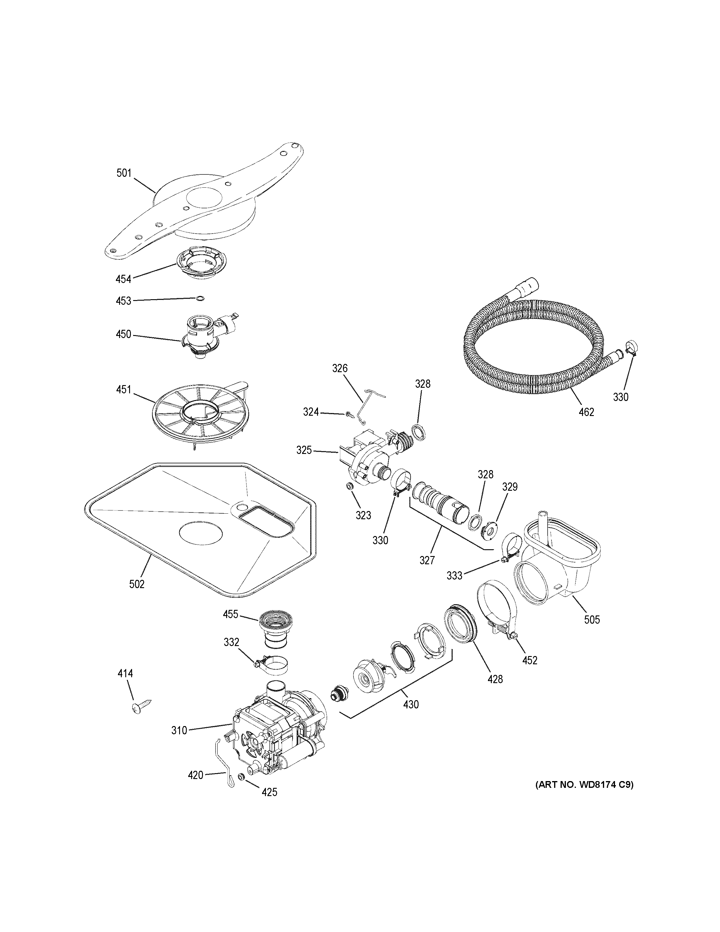 MOTOR-PUMP MECHANISM