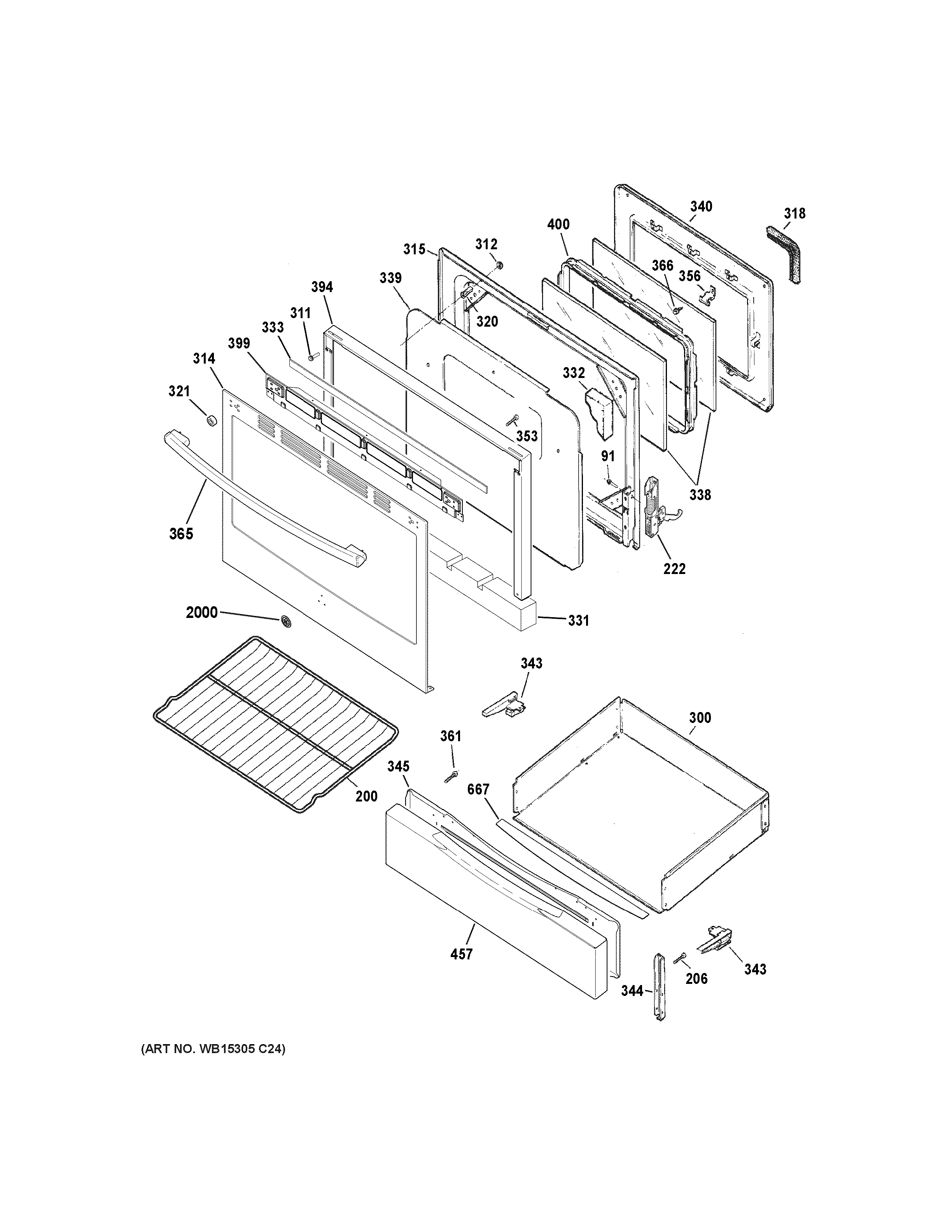 Door & drawer parts