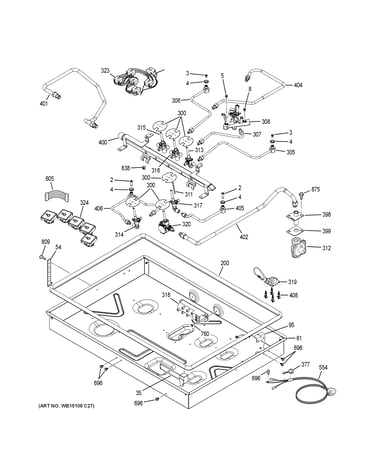 Gas & burner parts