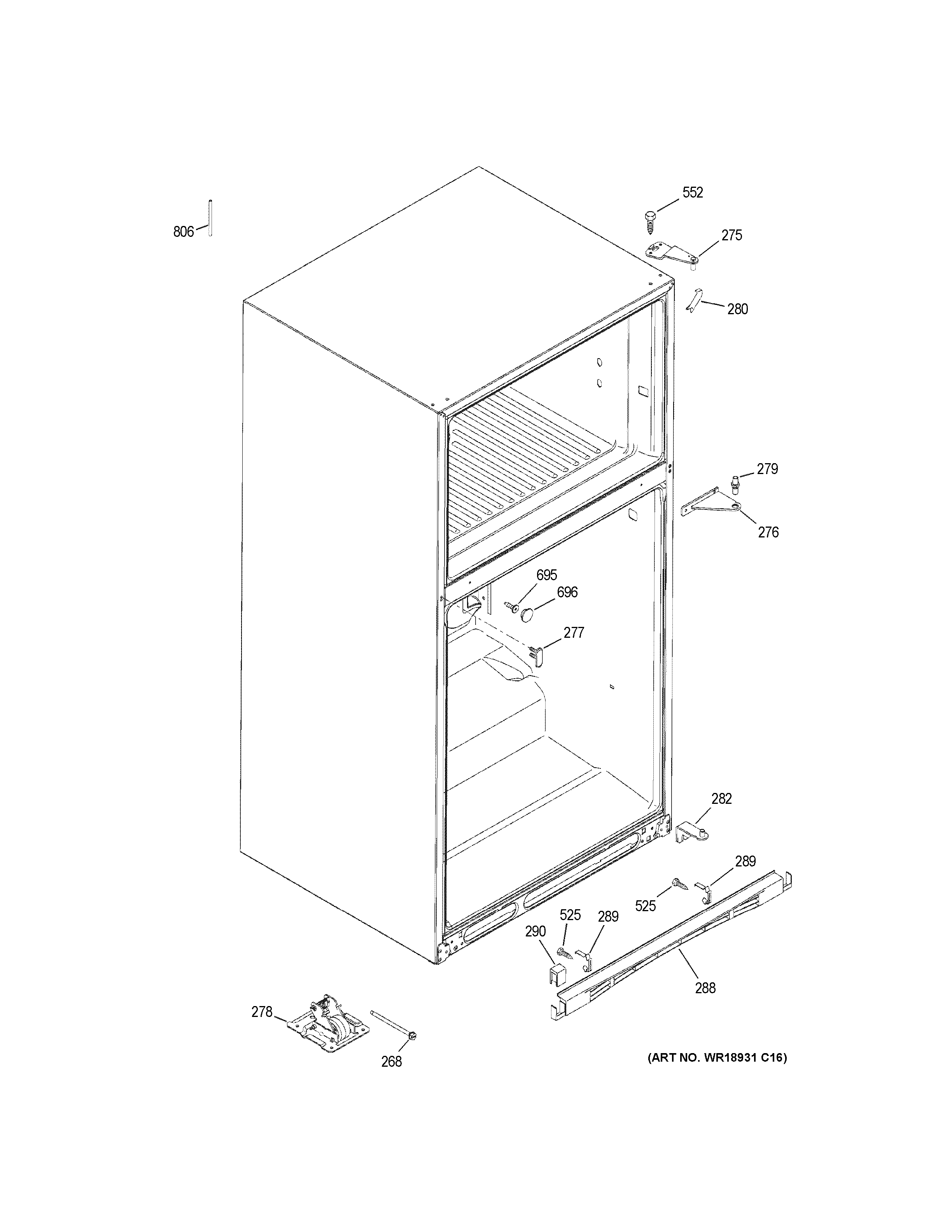 CASE PARTS