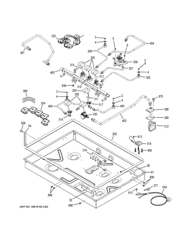 Gas & burner parts