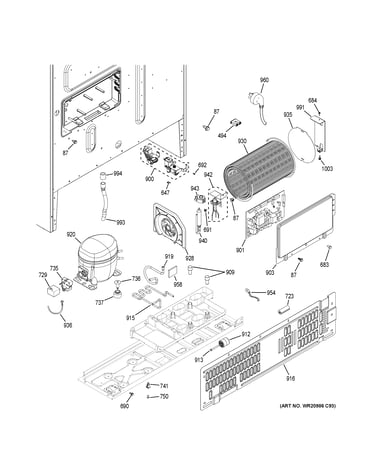 Machine compartment