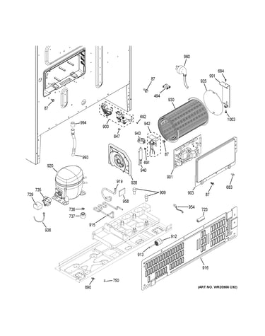 Machine compartment