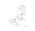 GE GYE22HSKCSS fresh food section diagram