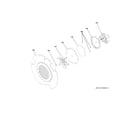 GE JGB860DEJ5WW convection fan diagram