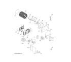 GE ZCSP480DMBSS machine compartment diagram