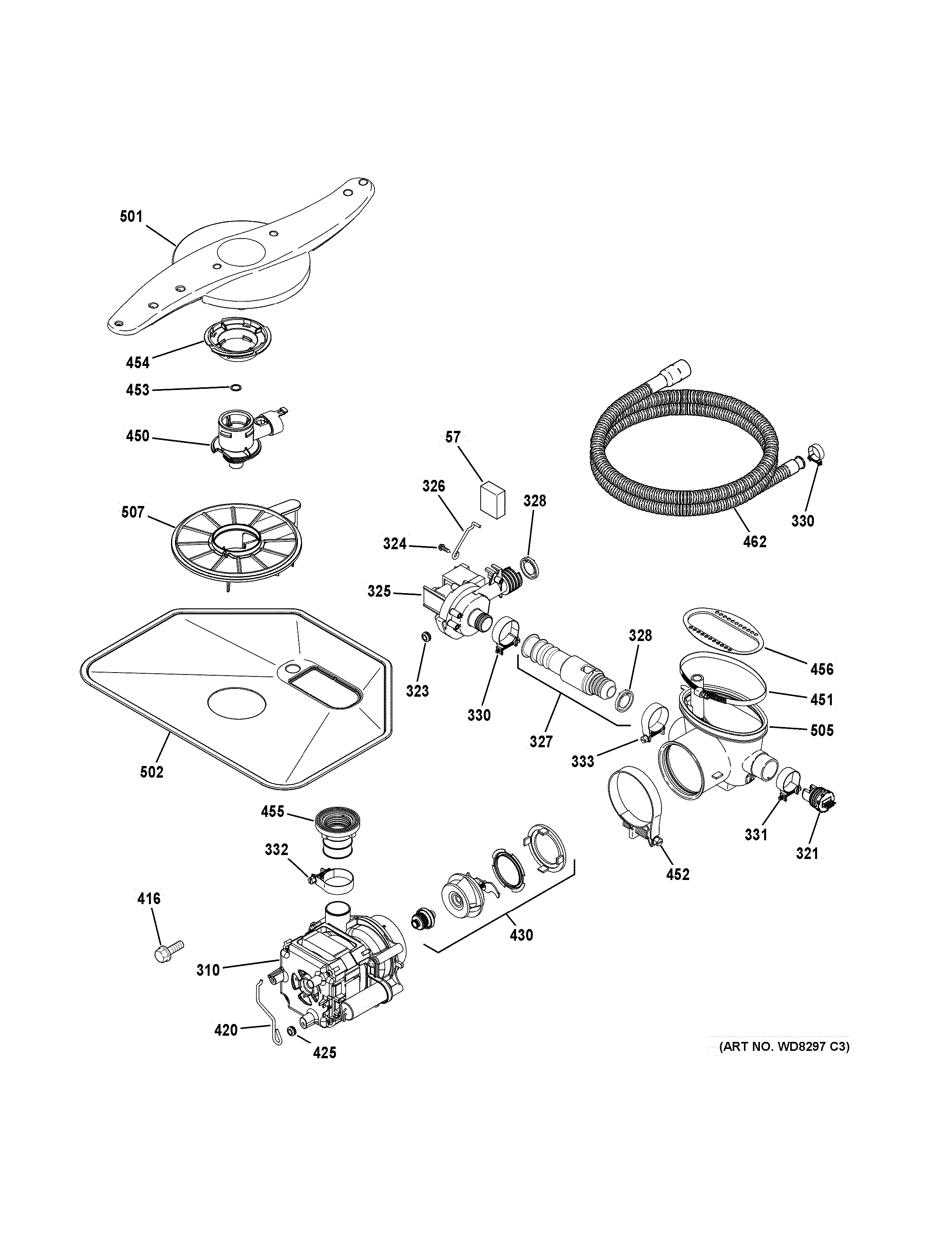 Motor-pump mechanism