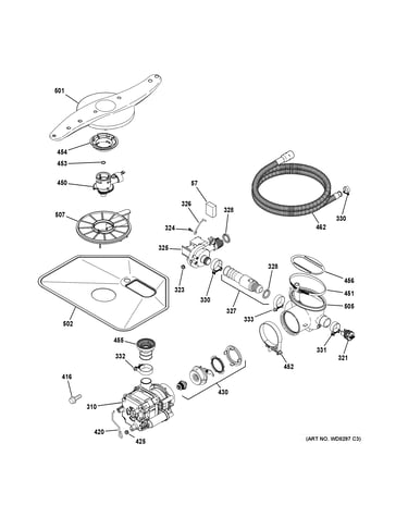 Motor-pump mechanism