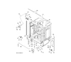 GE GHDT158V50ES body parts diagram