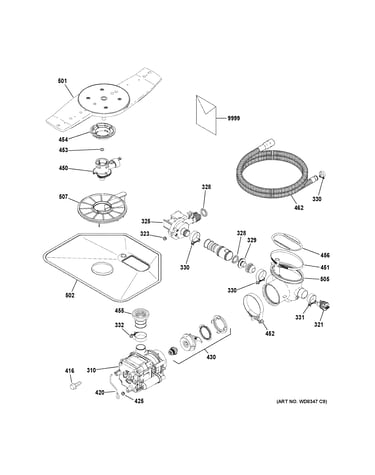 Motor-pump mechanism