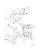 Escutcheon & door assembly