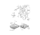 GE GSD3360D50SS body parts diagram