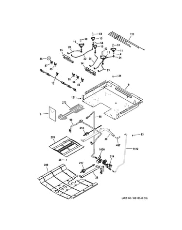 Gas & burner parts