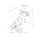 GE GEH50DEEJSCB body parts diagram