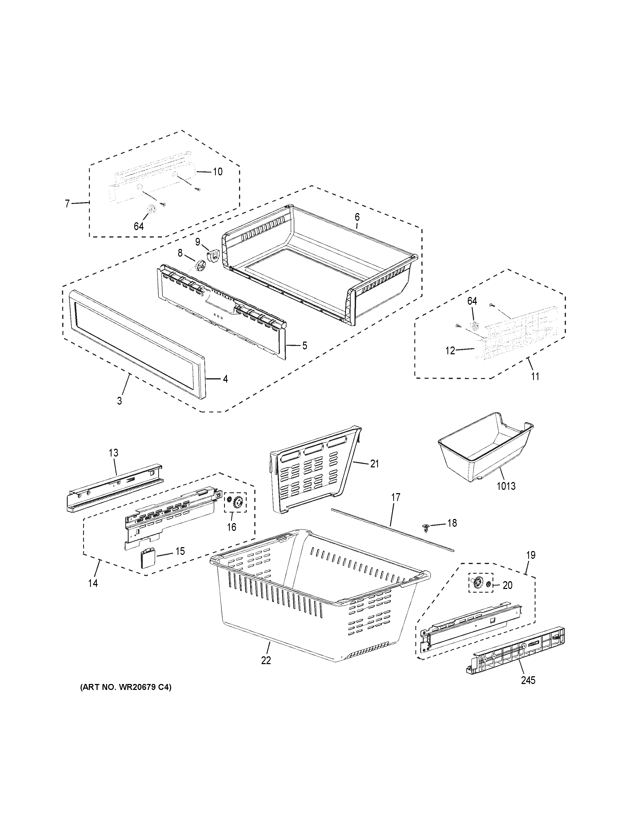 FREEZER SHELVES