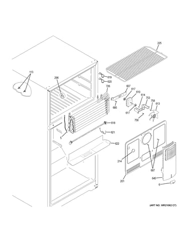 Freezer section