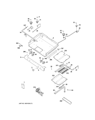 Gas & burner parts