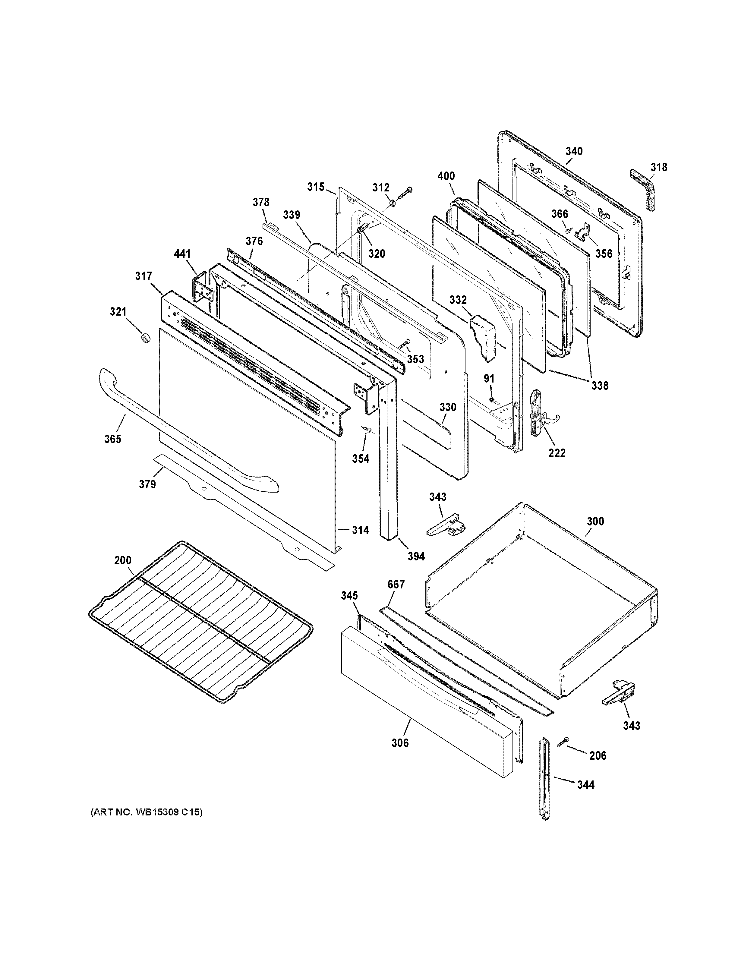 Door & drawer parts
