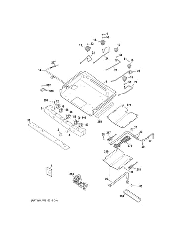 Gas & burner parts