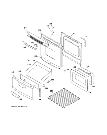 Door & drawer parts