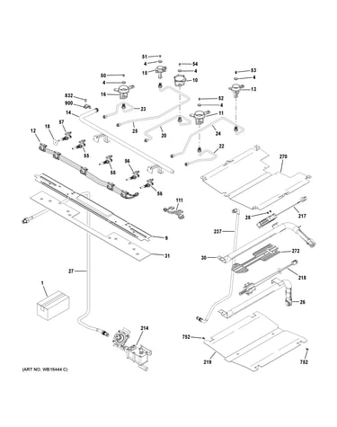 Gas & burner parts