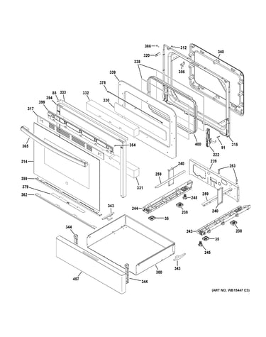 Door & drawer parts