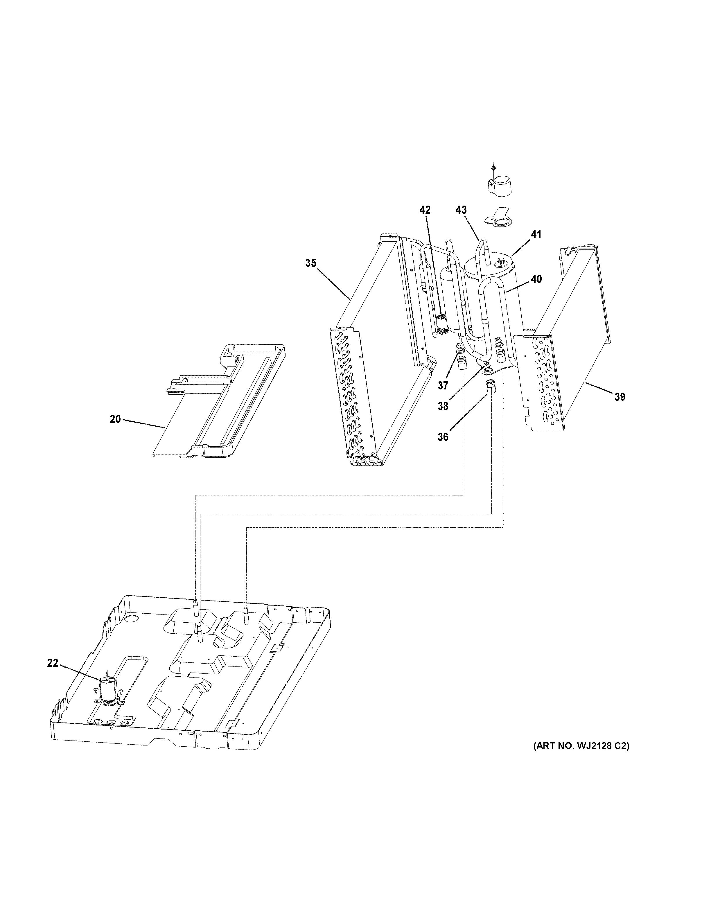 BASE PAN & UNIT PARTS