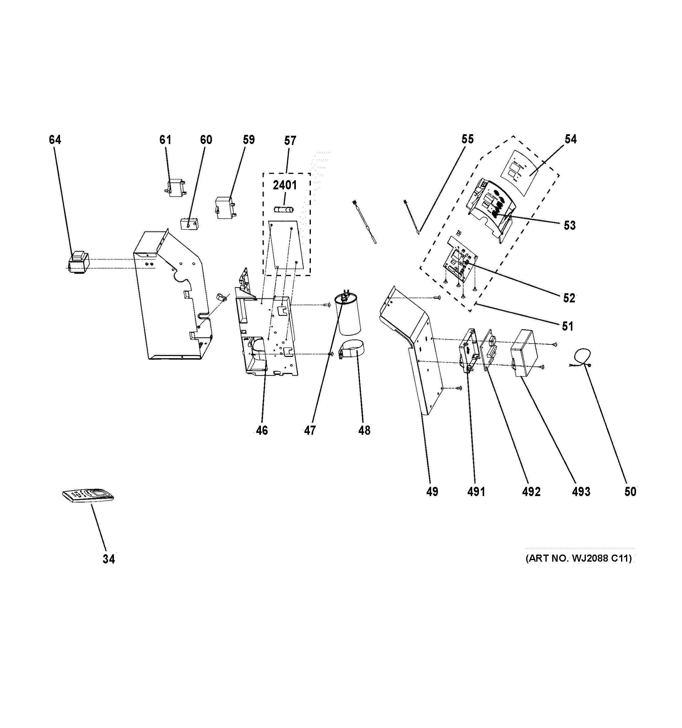 Control parts