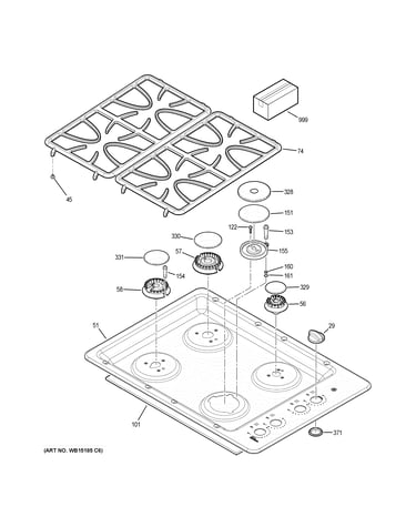 Control panel & cooktop