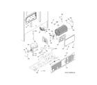 GE PYE22PSKGSS machine compartment diagram