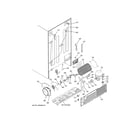 GE GSS23HGHECWW machine compartment diagram