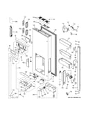 Dispenser door