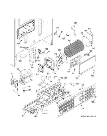 Machine compartment