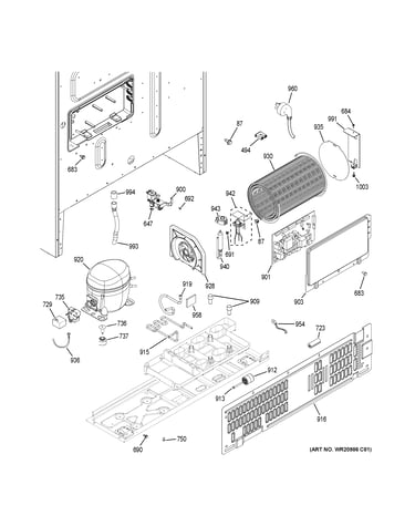 Machine compartment