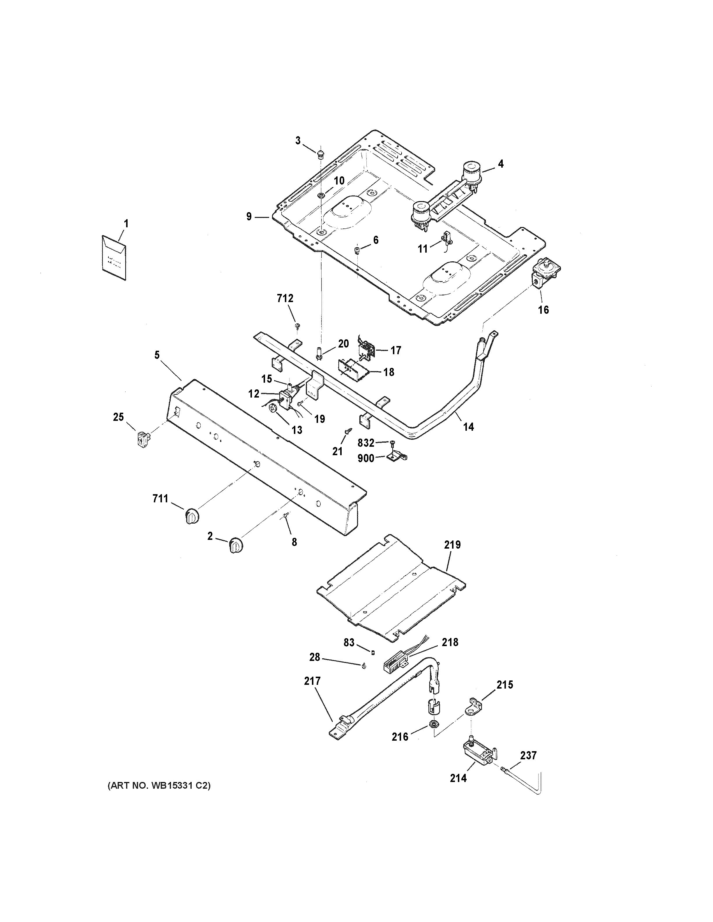 Gas & burner parts