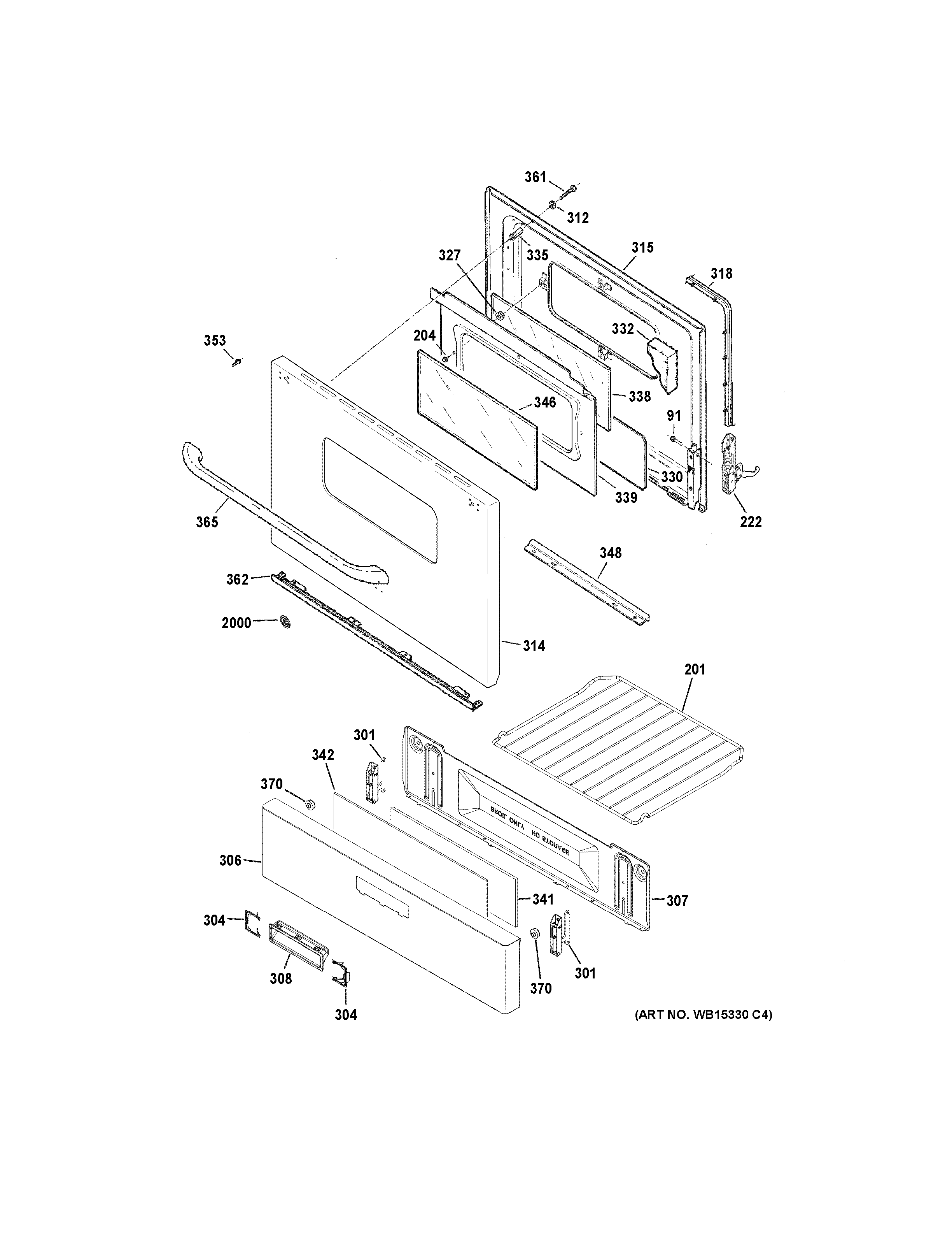 Door & drawer parts