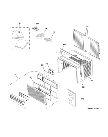 Grille & chassis parts