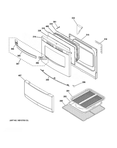 Door & drawer parts