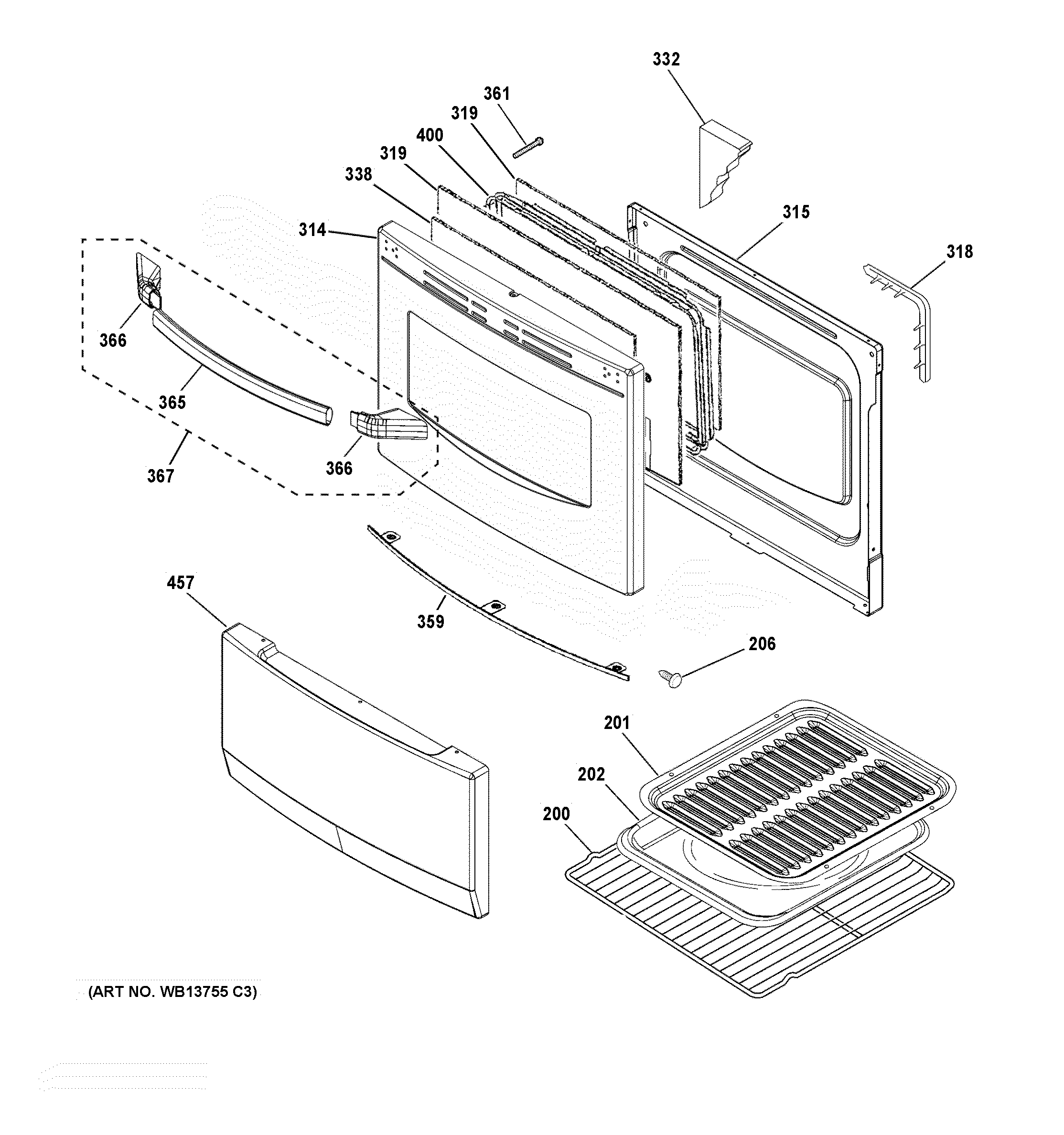 Door & drawer parts