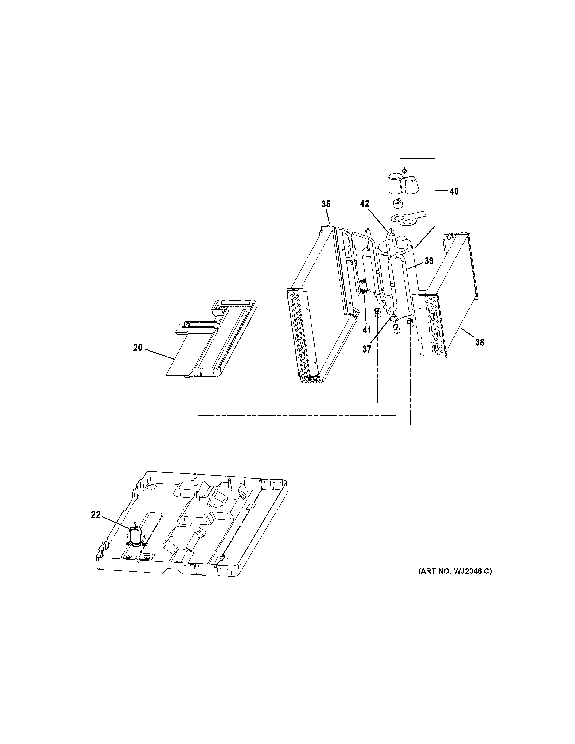 Base pan & unit parts
