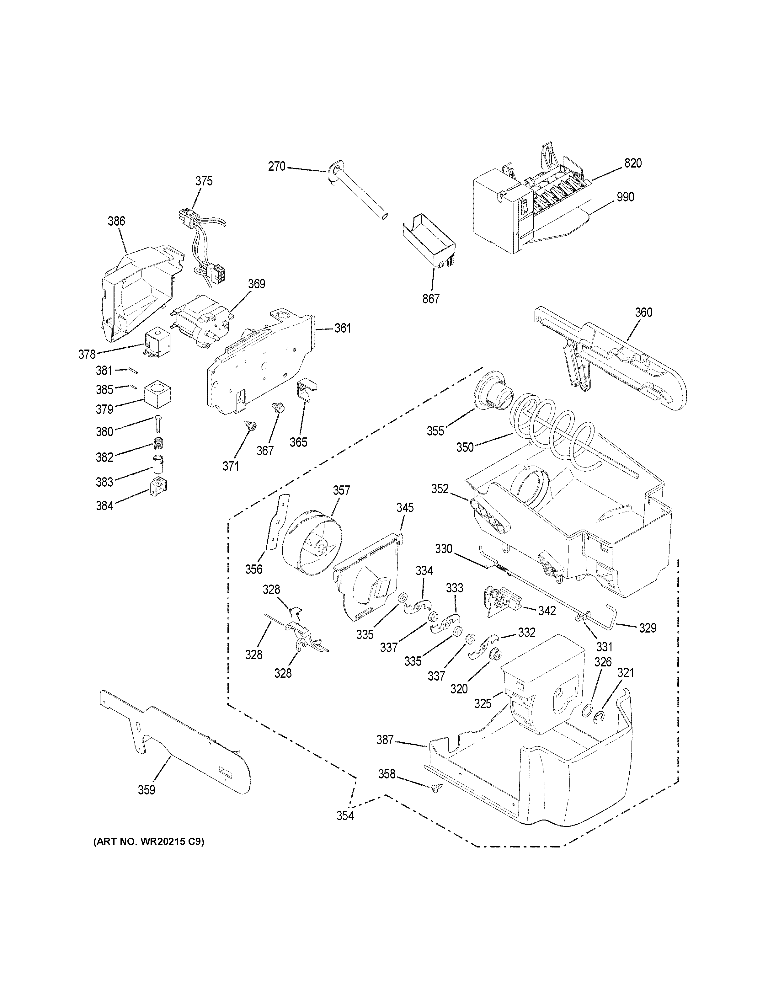 Ice maker & dispenser