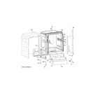 GE PDW1860N00SS body parts diagram