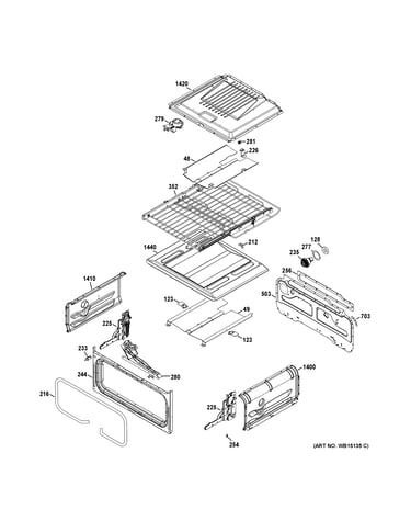 Upper oven