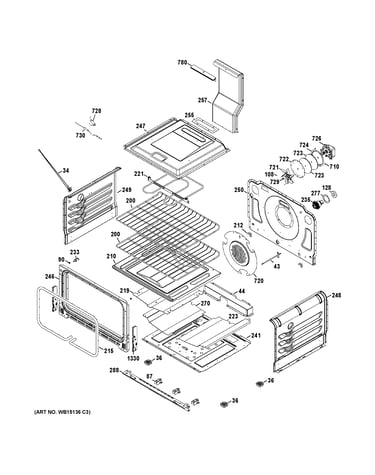 Lower oven